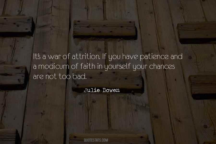 Quotes About Patience And Faith #1098422