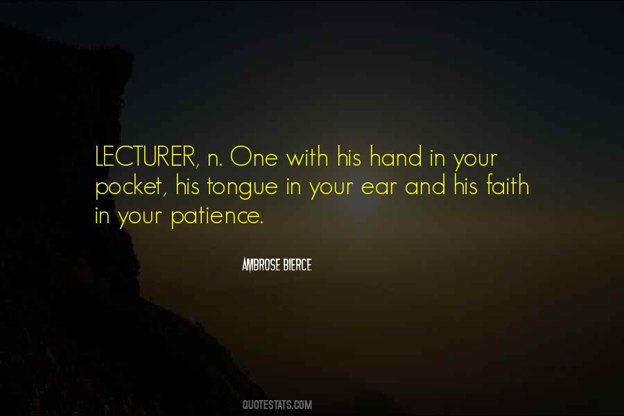 Quotes About Patience And Faith #1136737