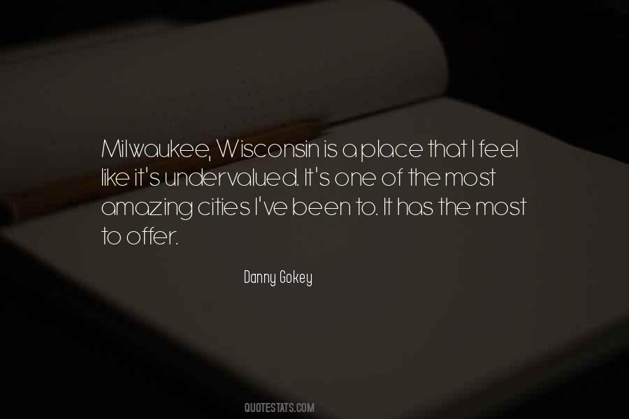 Quotes About Wisconsin #632533