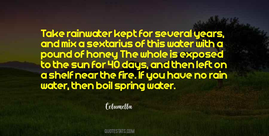 Quotes About The Sun And Water #1164339