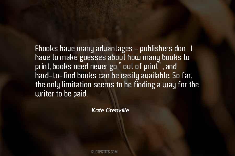 Quotes About Print Books #564725