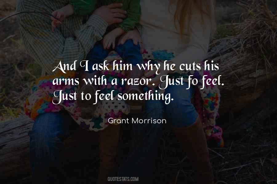 Feel Something Quotes #1192430