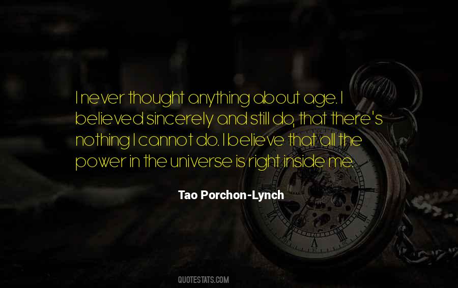 Porchon Lynch Quotes #230971