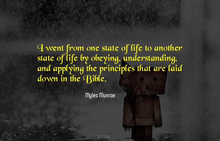 Quotes About Principles In Life #455404