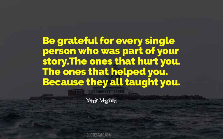 Quotes About The Person Who Hurt You #36154