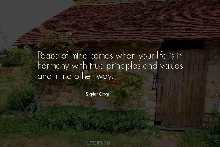 Quotes About Principles And Values #1507116