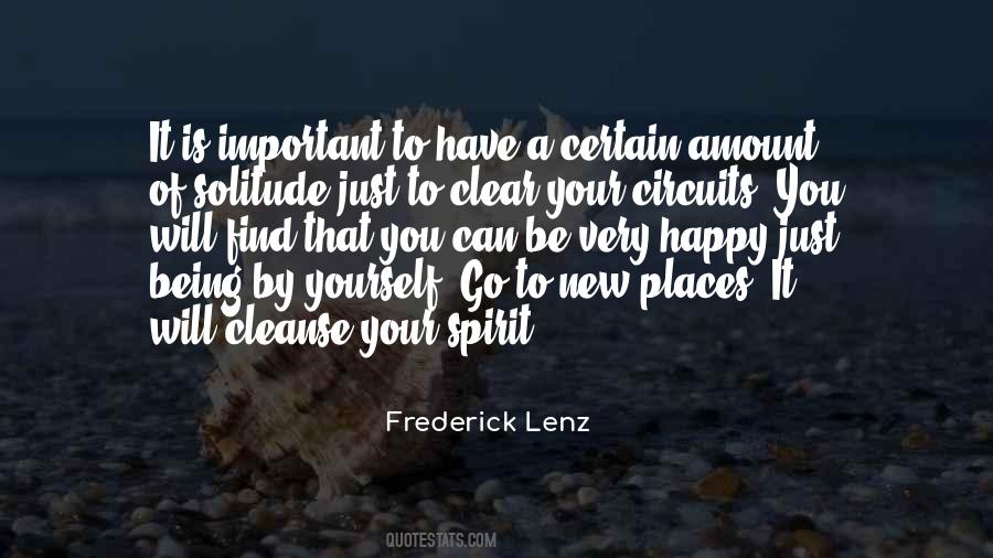 Quotes About Important Places #1054009