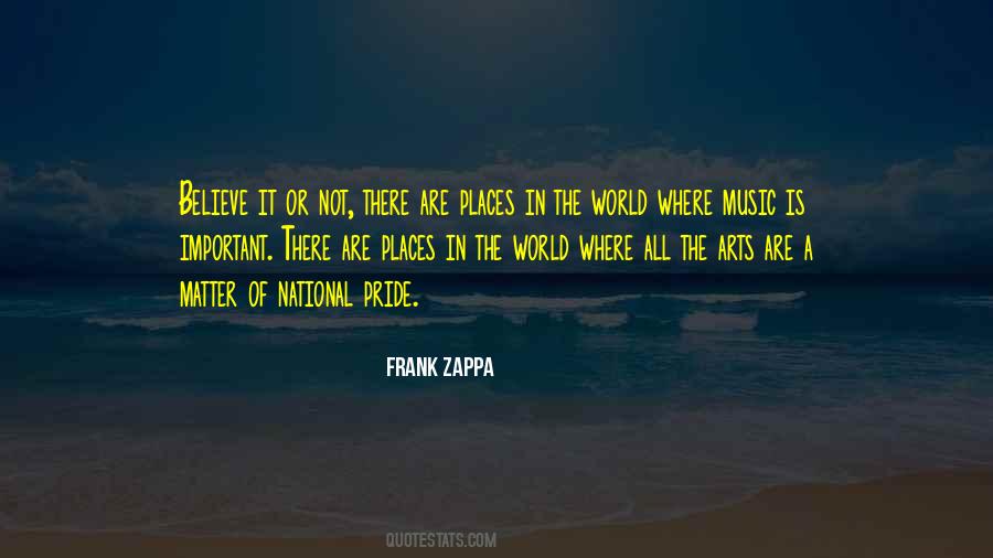 Quotes About Important Places #1093202
