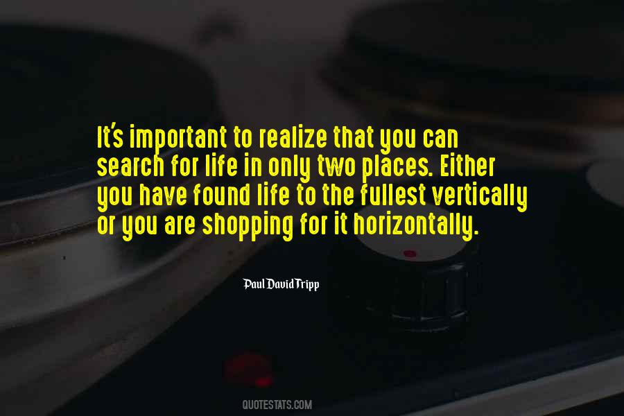 Quotes About Important Places #1812462