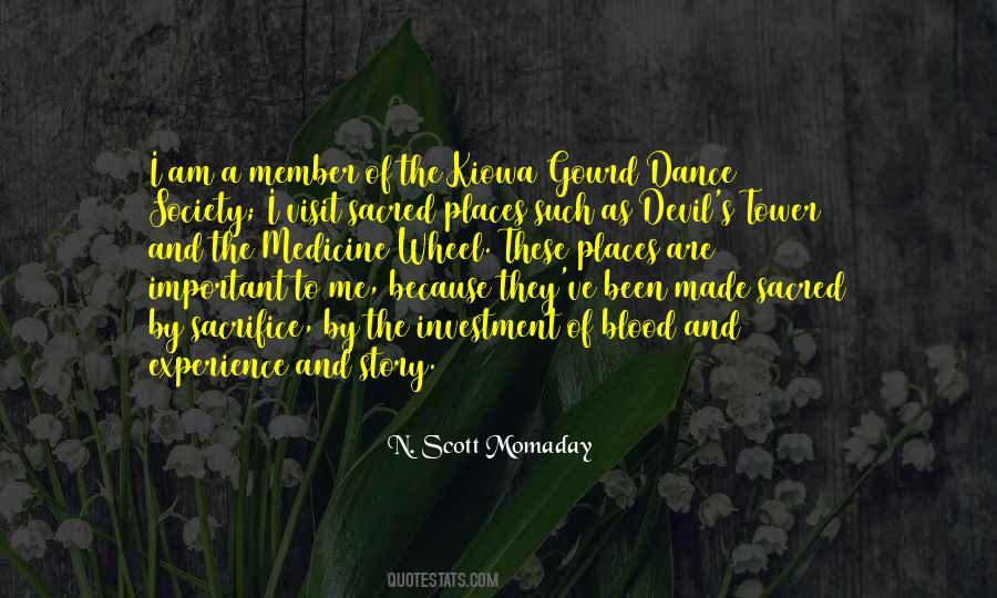 Quotes About Important Places #199118