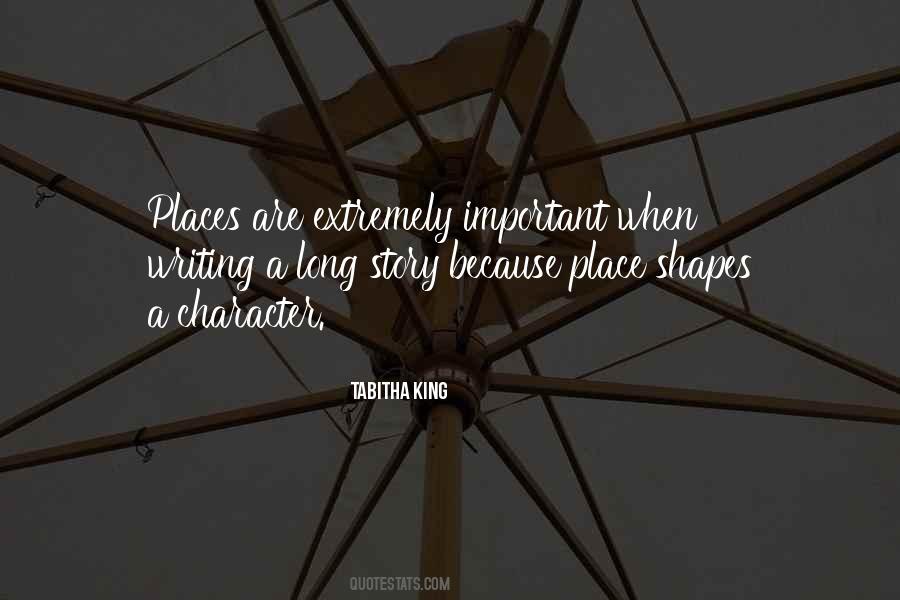 Quotes About Important Places #498815