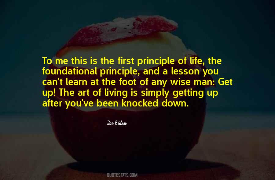 Quotes About Principle Of Life #1273564