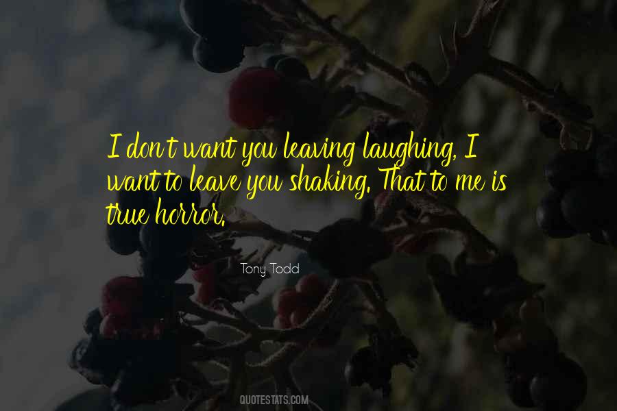 True Horror Quotes #1087714