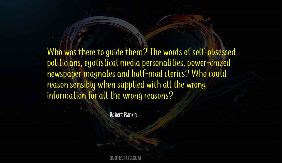 Quotes About Wrong Reasons #229156