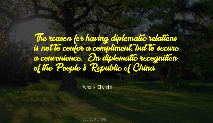 Diplomatic People Quotes #1644547