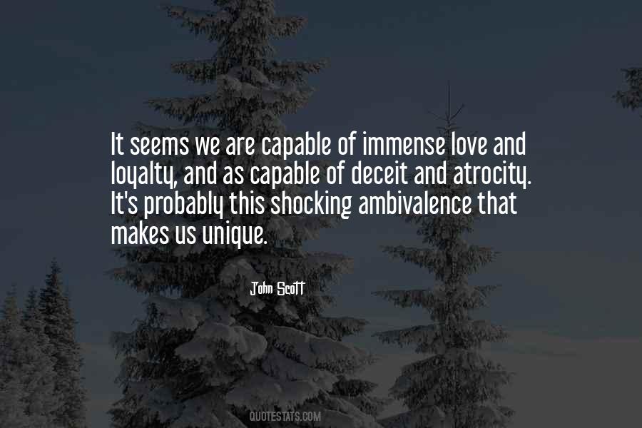 Love And Loyalty Quotes #216150