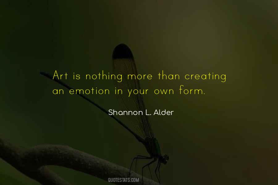 Quotes About Creating Art #300738