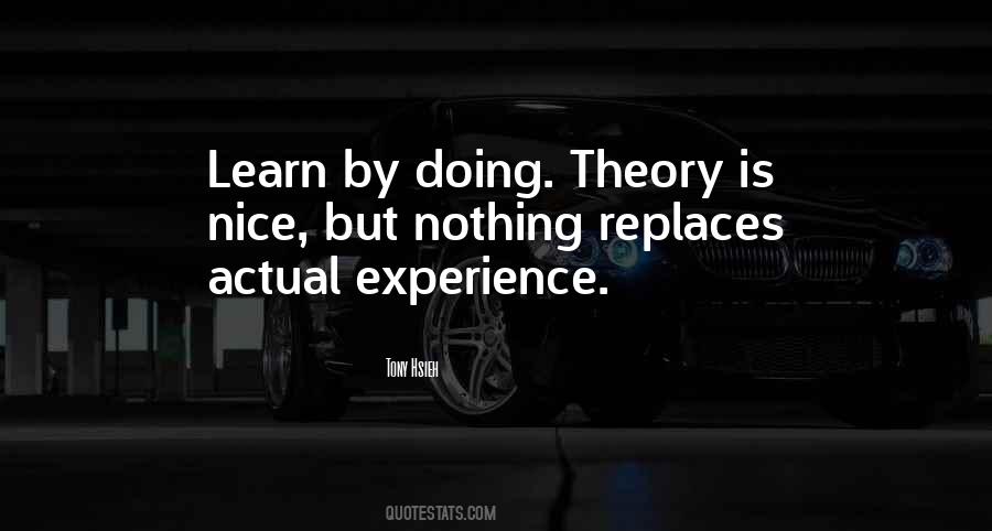 Learn By Doing Quotes #772903