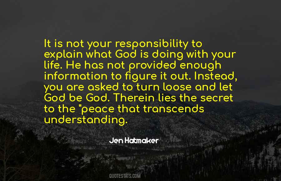 Quotes About Understanding And Peace #119413