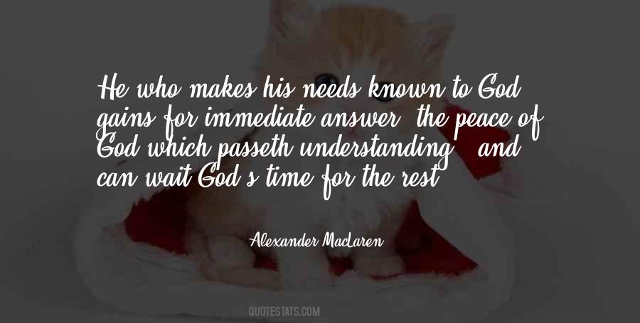 Quotes About Understanding And Peace #206492