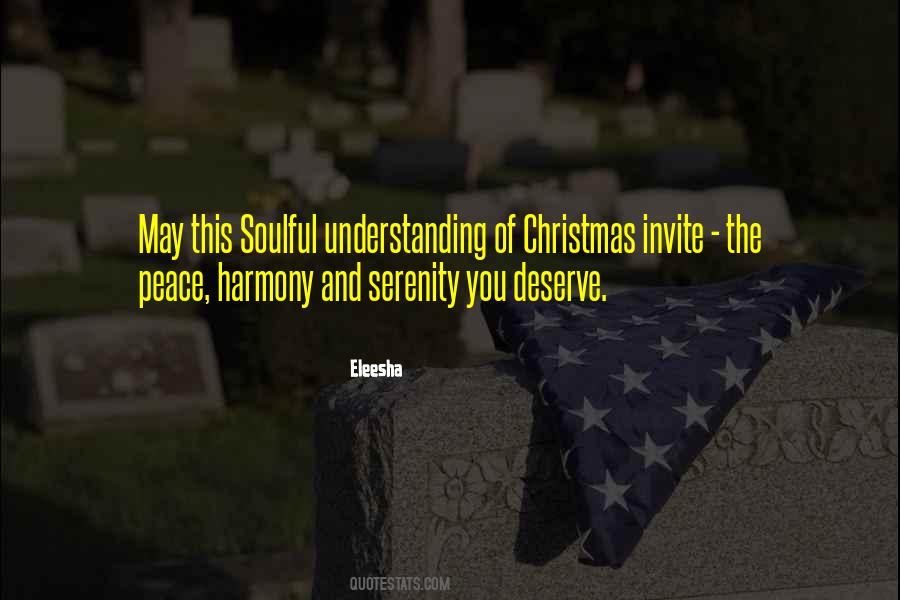 Quotes About Understanding And Peace #414723