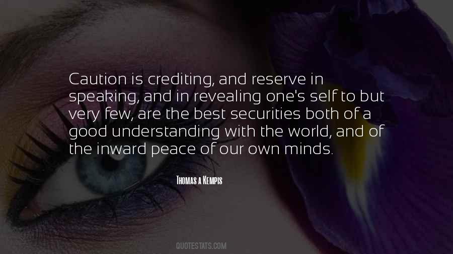 Quotes About Understanding And Peace #466414