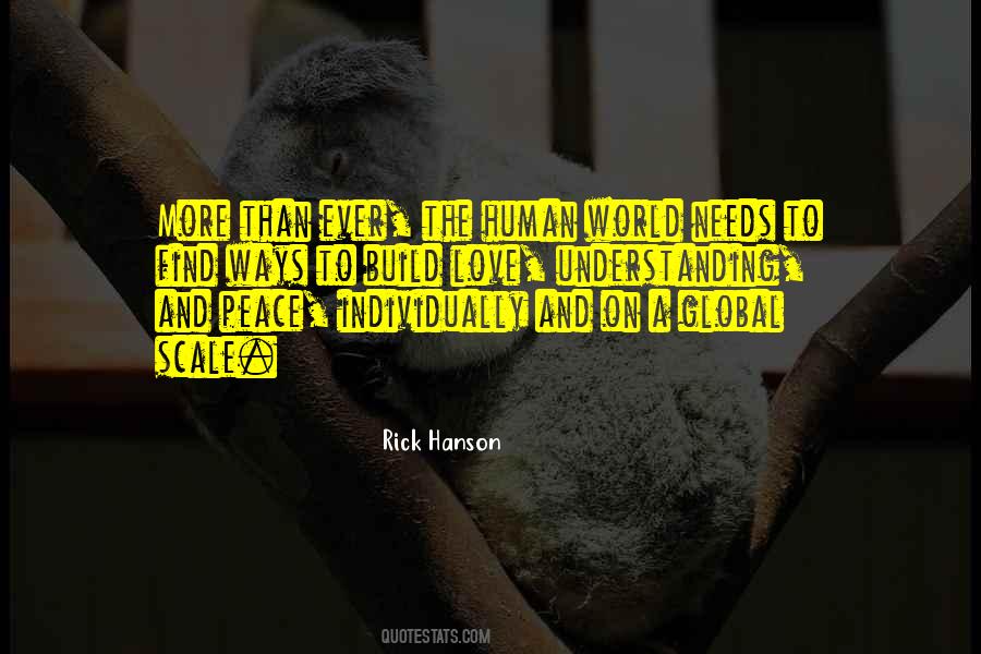 Quotes About Understanding And Peace #711363
