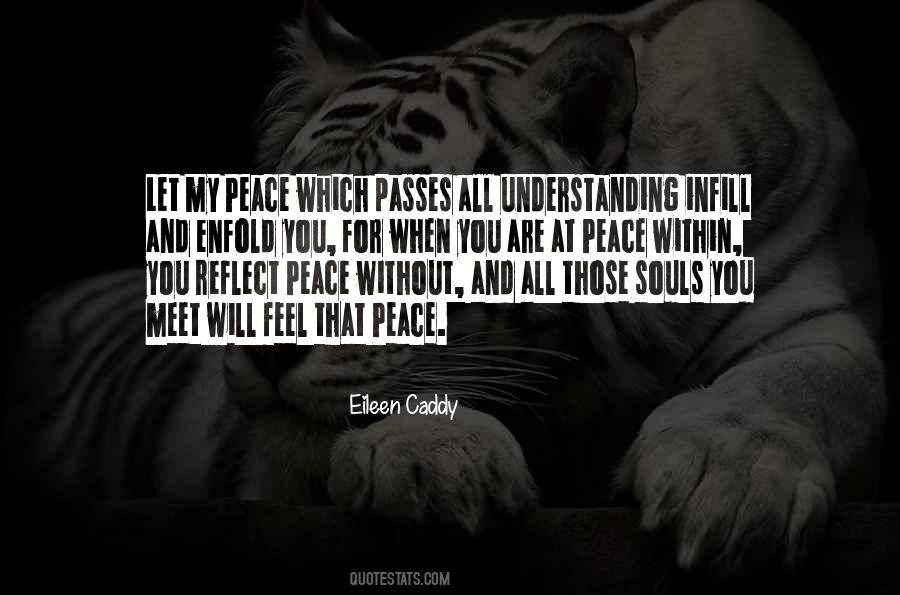 Quotes About Understanding And Peace #725686