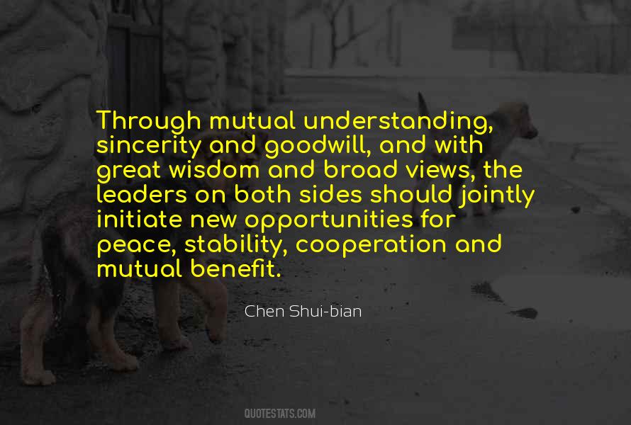 Quotes About Understanding And Peace #95651