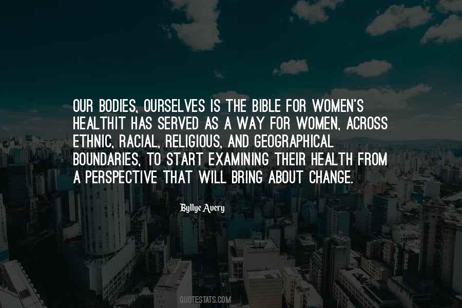 Change For Women Quotes #1490796