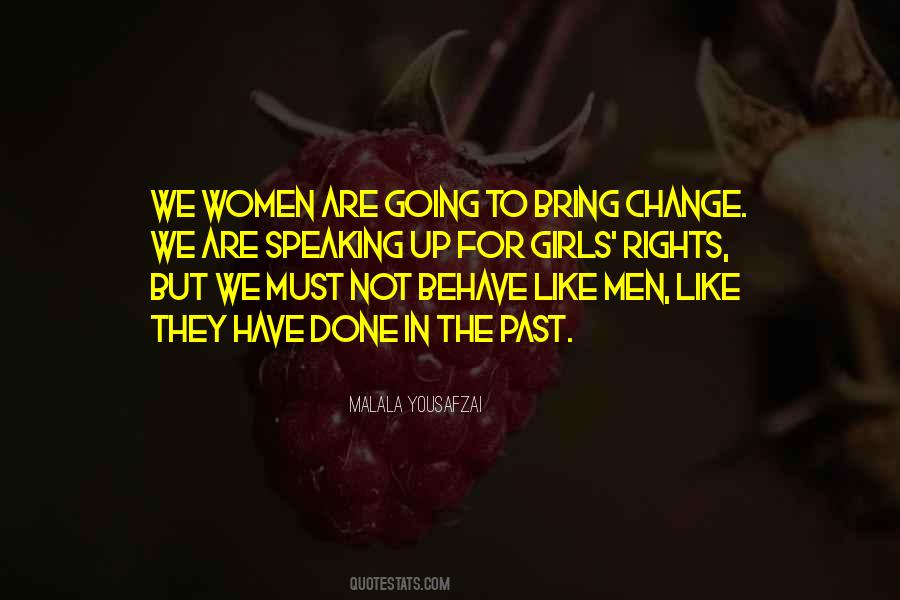 Change For Women Quotes #424779