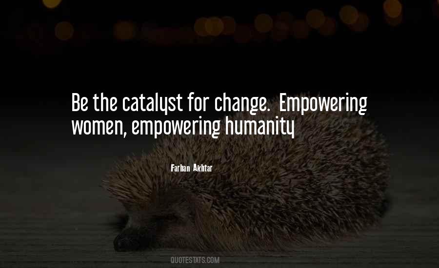 Change For Women Quotes #670796