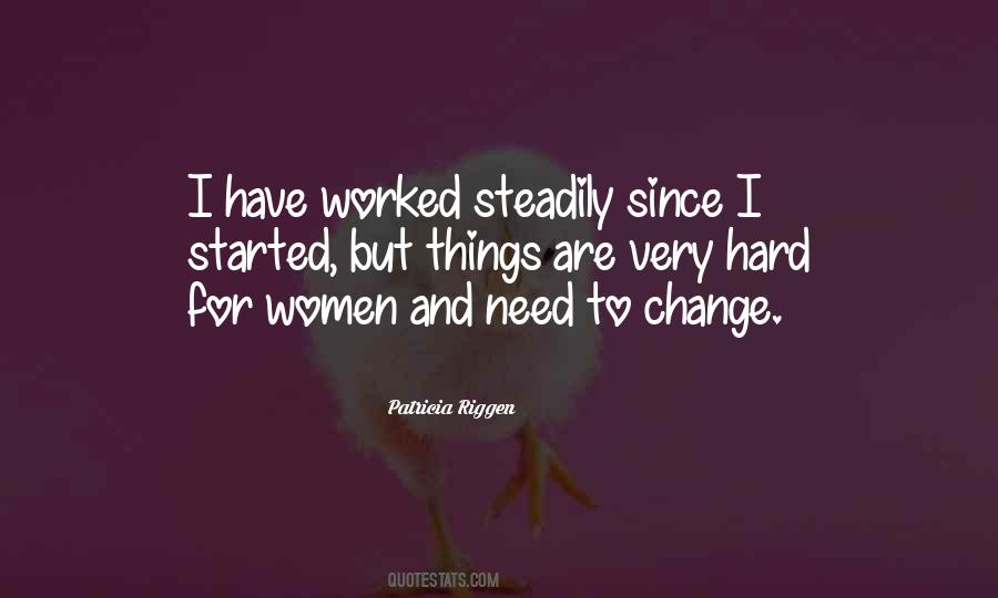 Change For Women Quotes #852220