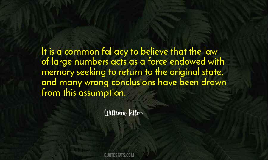 Wrong Conclusions Quotes #1028238