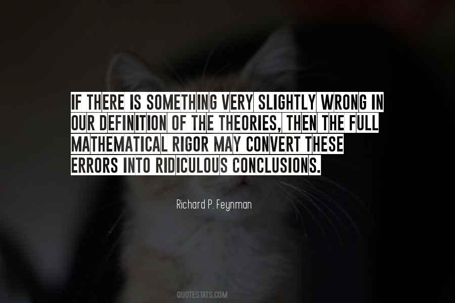 Wrong Conclusions Quotes #1044369