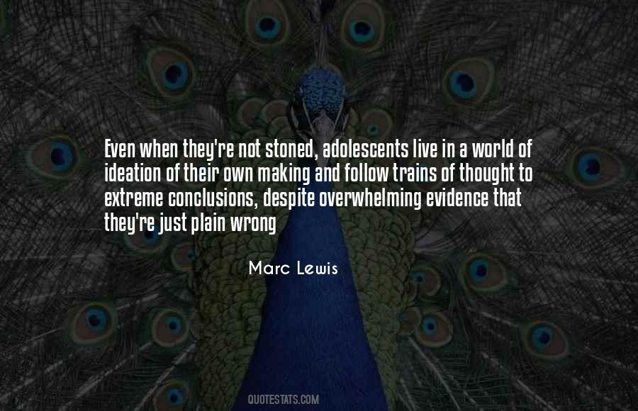 Wrong Conclusions Quotes #1116133
