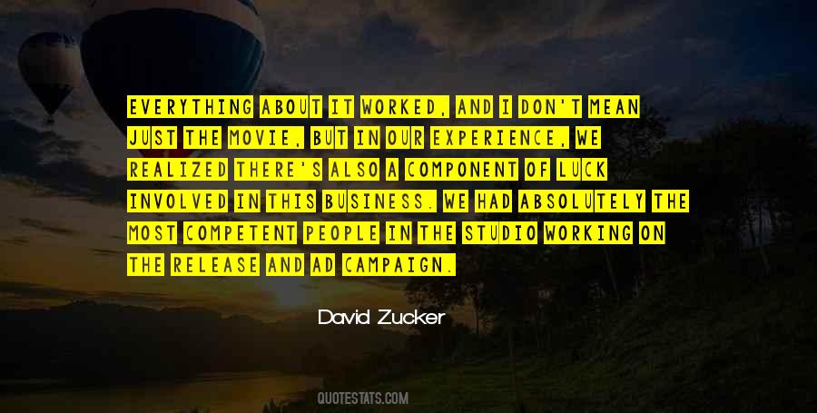 Quotes About Experience In Business #1284108