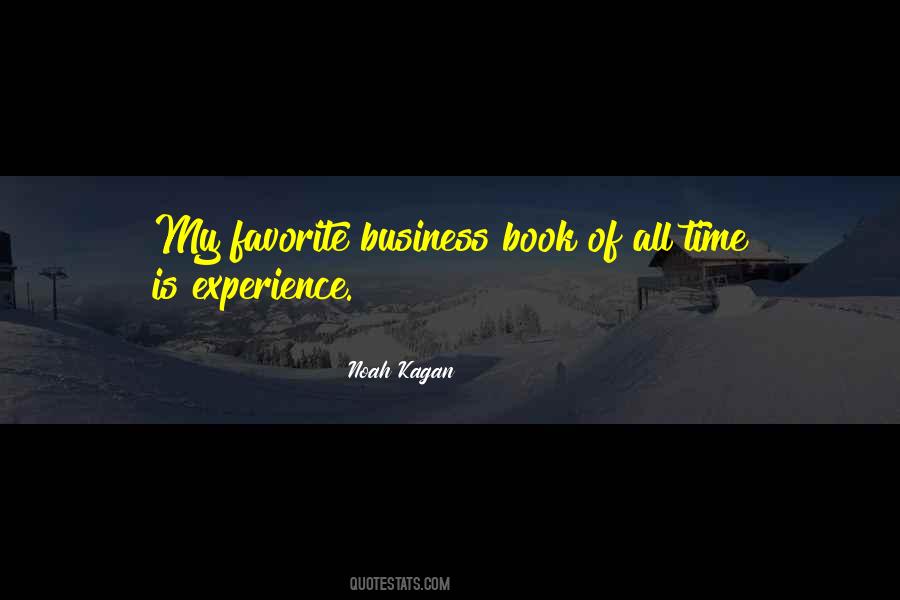 Quotes About Experience In Business #157102