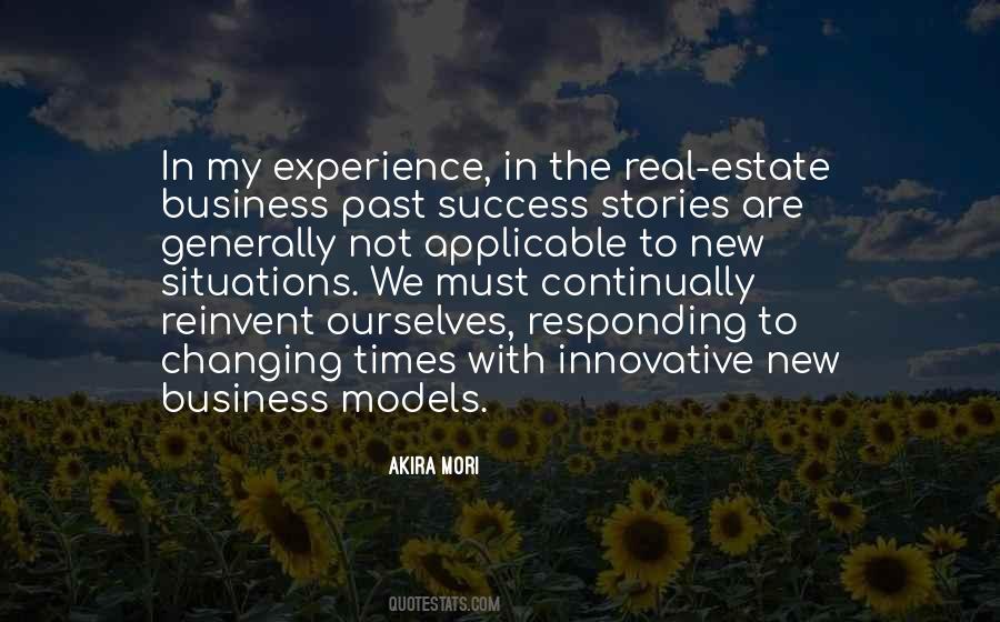 Quotes About Experience In Business #311307