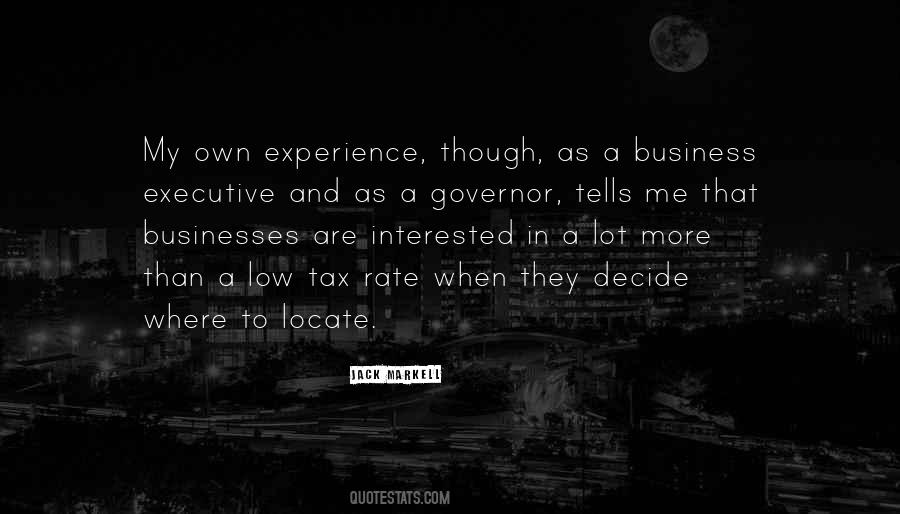 Quotes About Experience In Business #619371