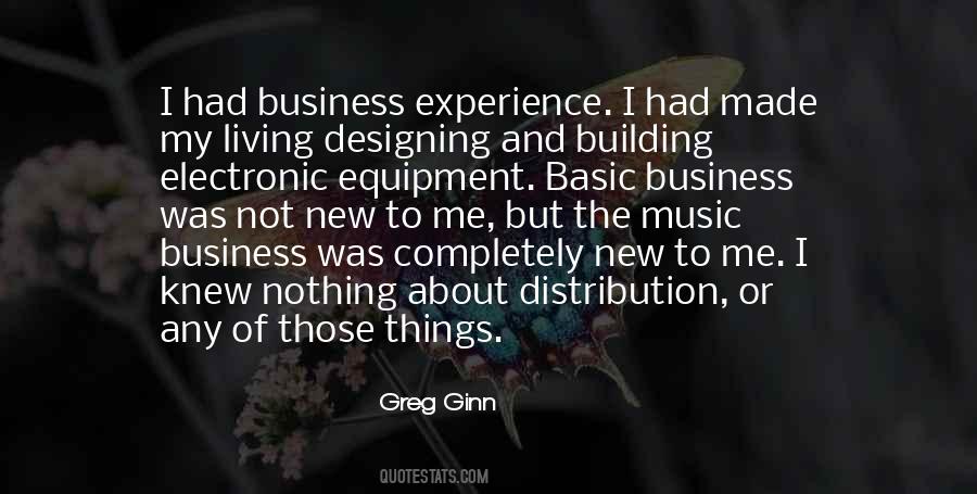 Quotes About Experience In Business #869887