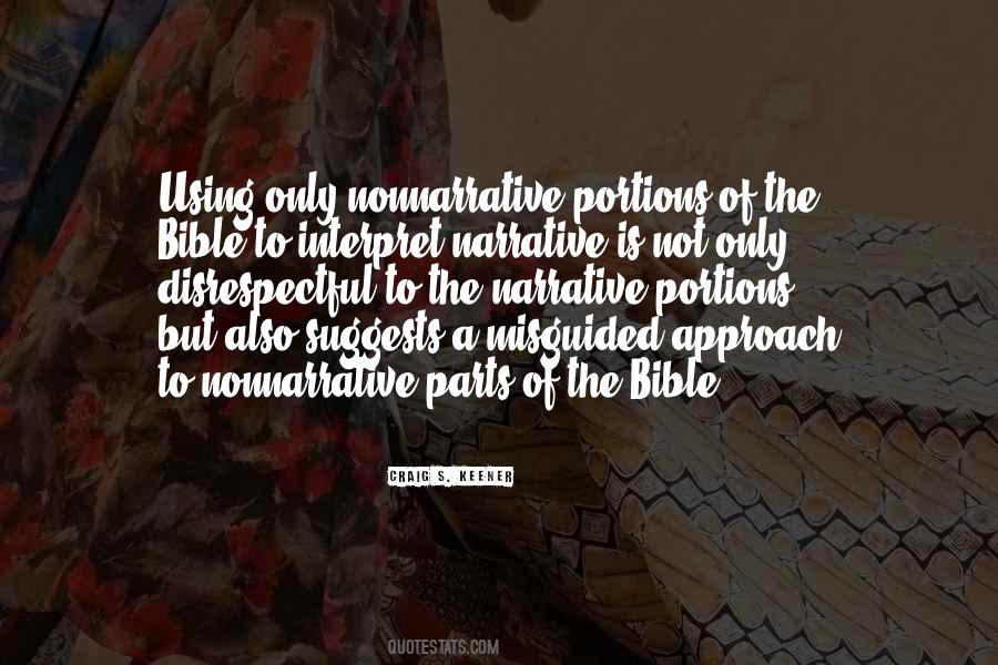 Quotes About Bible Interpretation #1555833