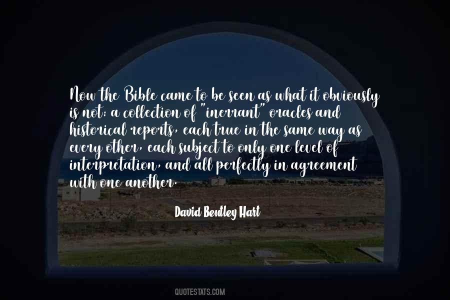 Quotes About Bible Interpretation #1807369