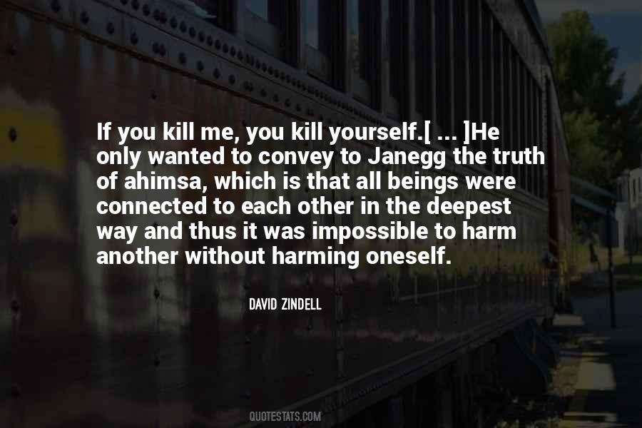 Quotes About Harming Yourself #1344902