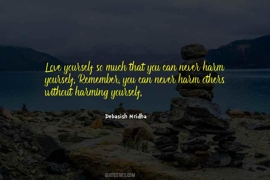 Quotes About Harming Yourself #28893