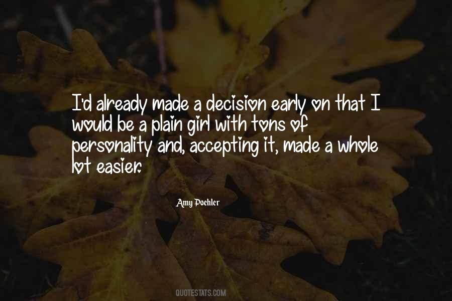 Quotes About Decision #1744595