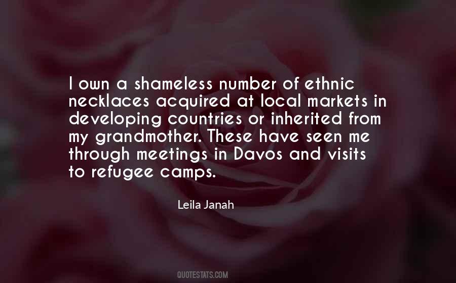 Quotes About Refugee Camps #1192036