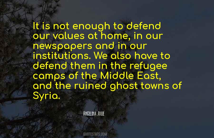 Quotes About Refugee Camps #391957