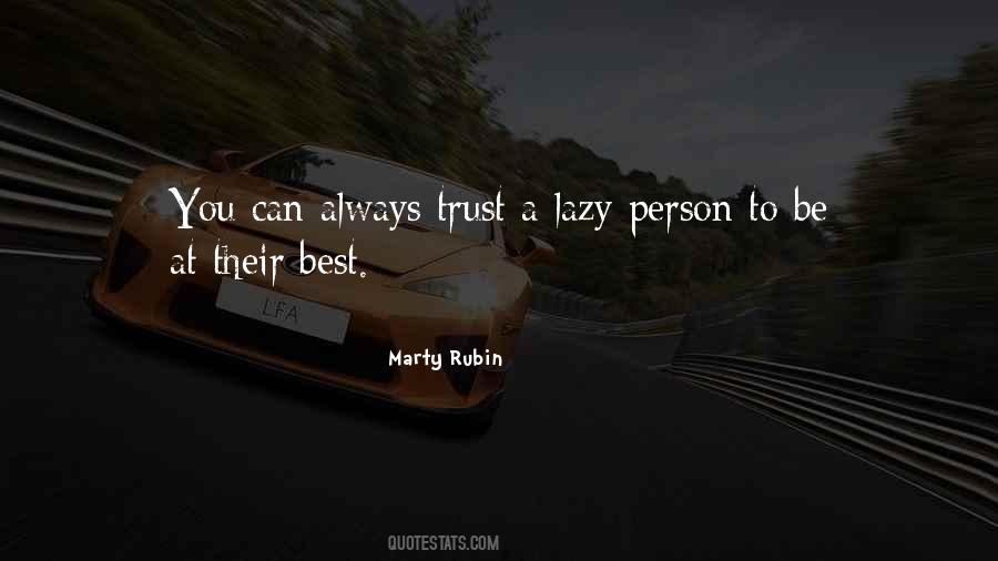 Quotes About Lazy Person #589613