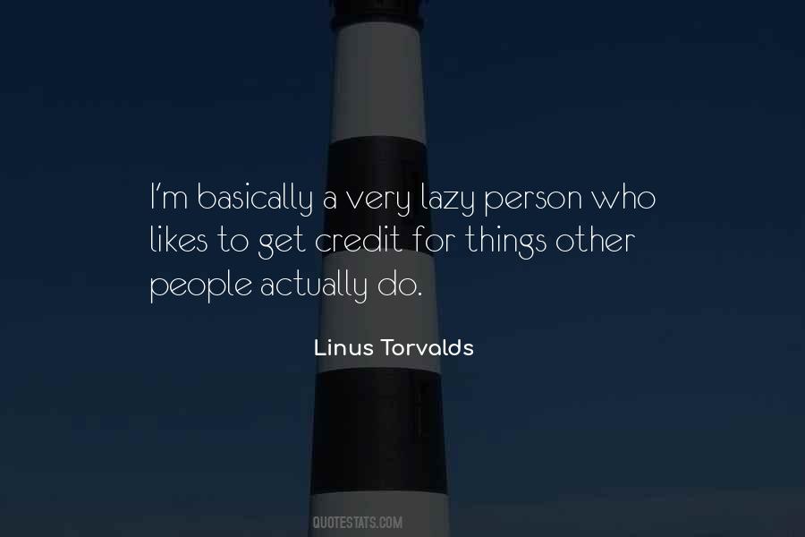 Quotes About Lazy Person #866321